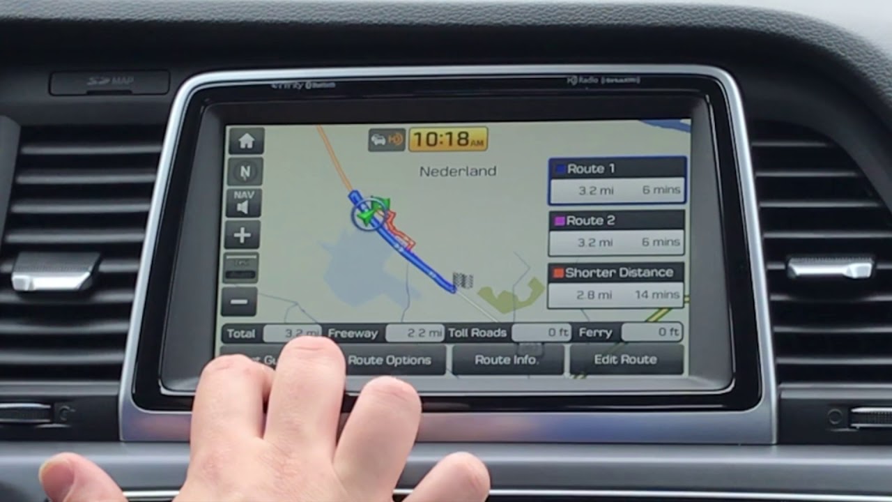 Hyundai Navigation Tutorial - YouTube