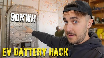Hacking an EV Battery From a £90,000 Car -  DIY Vehicle to Grid | ØY44