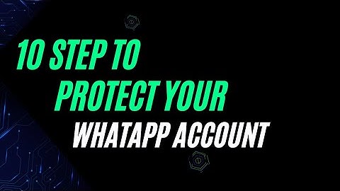 10 step to protect your WhatsApp account 2025 #tutorial  #searchengine