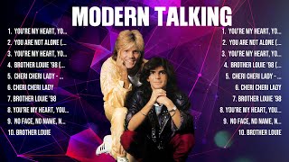 Modern Talking Greatest Hits 2024 Collection   Top 10 Hits Playlist Of All Time