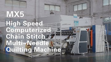 Mattress Computerized Chain Stitch Multi Needle Quilting Machine MX5