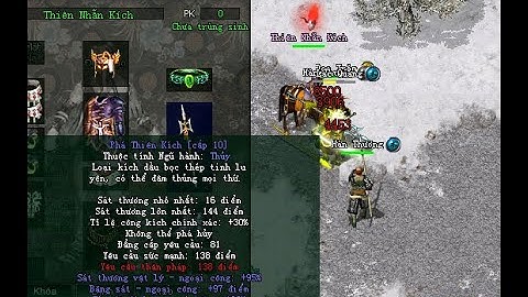 Hướng Dẫn Mặc Đồ 5 Hành Thiên Nhẫn Kích Ngoại Công Cộng Điểm Tiềm Năng Kỹ Năng Võ Lâm PK LongPepSi C