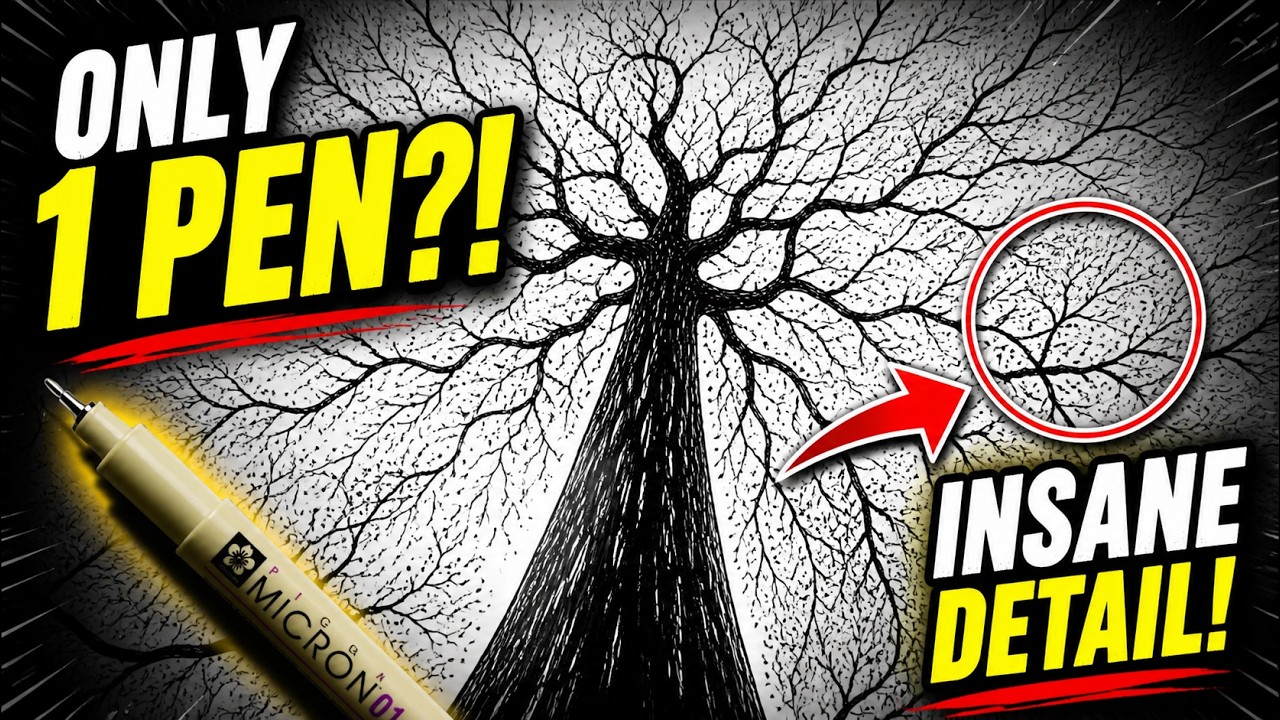 How to Draw a Tree 🌳 | How to Draw a Tree Easy | How to Draw a Tree ...