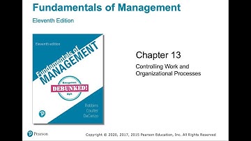 Chapter 13 Controlling Works & Organizational Processes