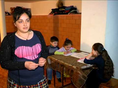 სოციალურად დაუცველი სადუნიშვილების ოჯახი