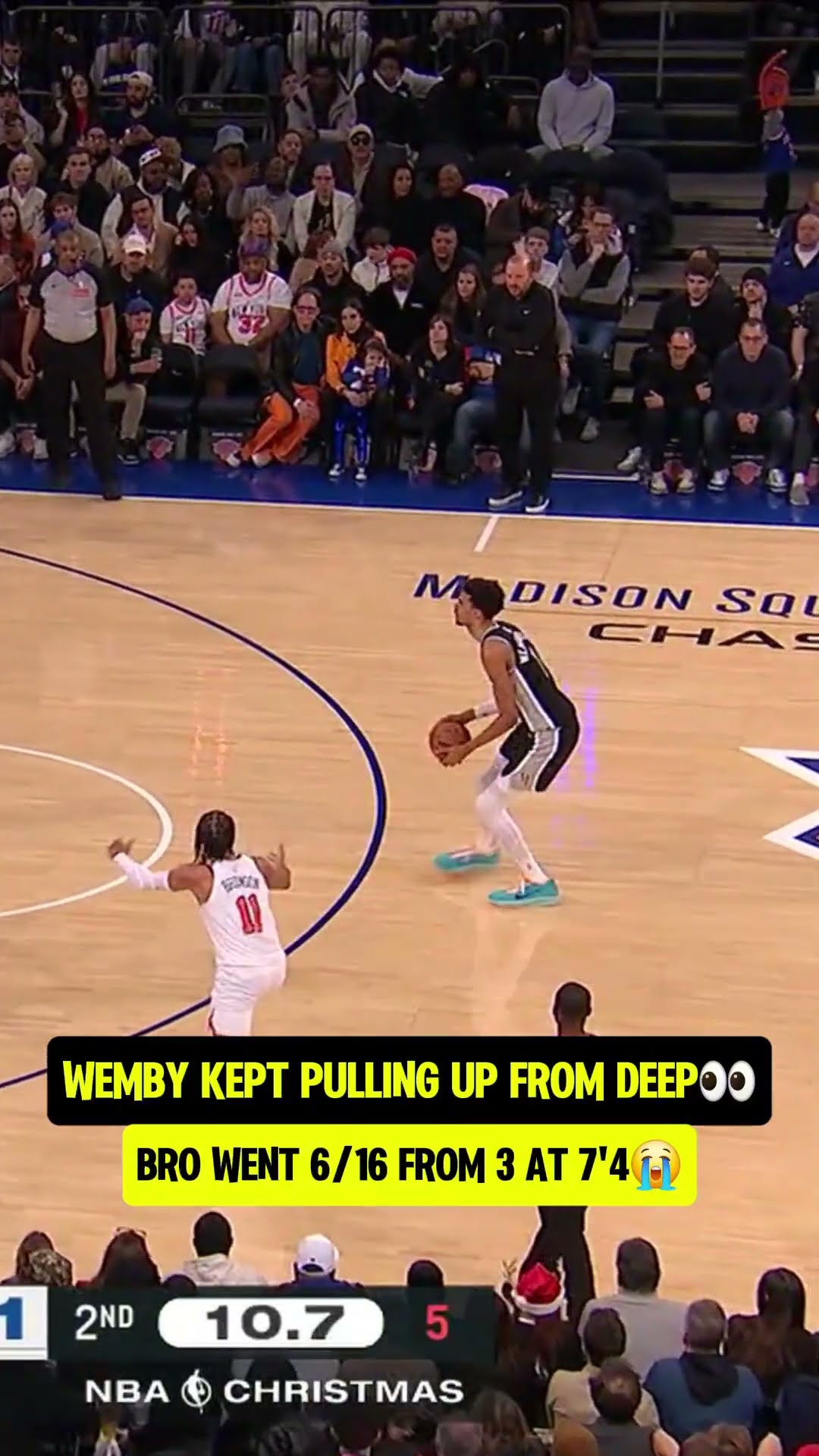 Wemby just wants to play guard?