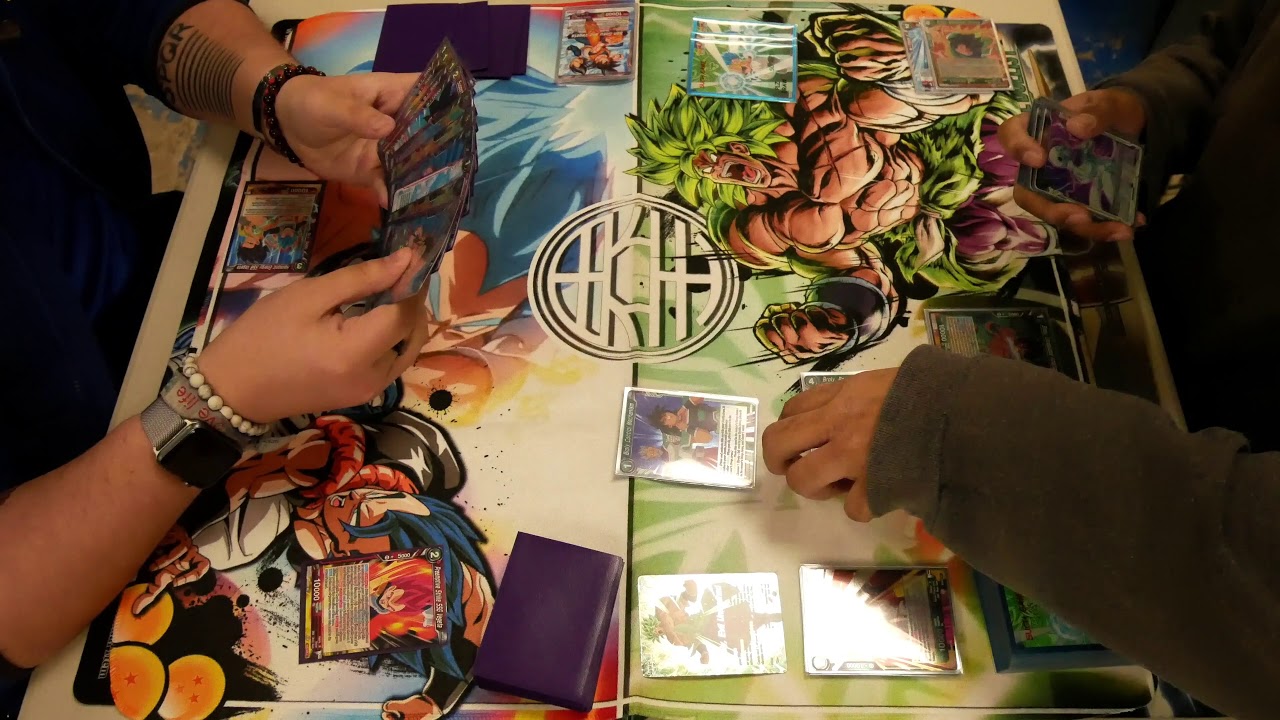 Dragonball Super Card Game, Batter Up Friday local Mono Red Gogeta vs  G/Y Broly