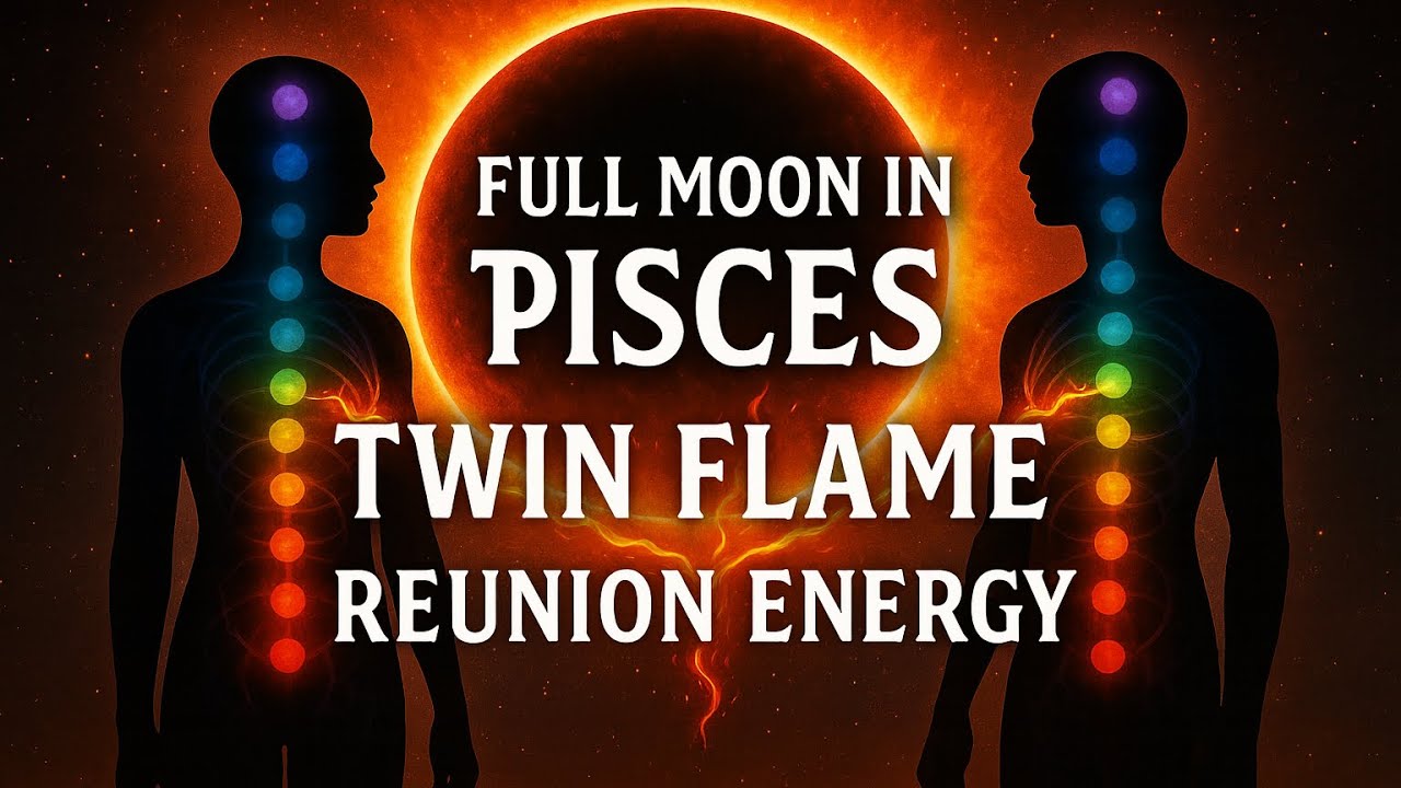 Full Moon in Pisces 🌕 Twin Flame & Soulmate Reunion Energy | Eclipse ...