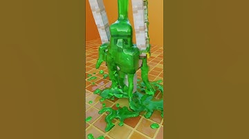 Blender Slime Simulation on Iron Golem; SO SATISFYING