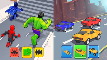 Hero Transform Superhero VS Shape Shifter - All Level Gameplay Android iOS Ep1
