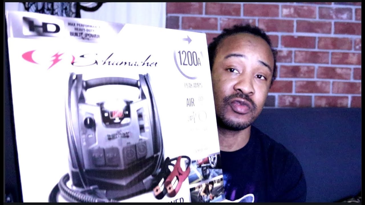 Schumacher Sj1332 All In One Battery Charger Jump Starter Car