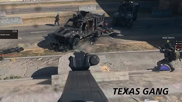 Cod MW2 DMZ. LVT 5O cal chase.