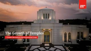 The Growth of Temples President Oaks dedicates Belo Horizonte Brazil Temple