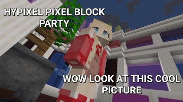 Minecraft Hypixel Pixel party