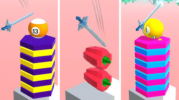 Slicer Knife 🔪⚔️🪓 Very Satisfying And Relaxing ASMR Slicing Game Perfect!