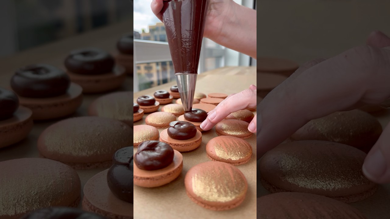 Spiced Coffee Ganache Macarons 👩🏻‍🍳 NEW MEMBER TUTORIAL!