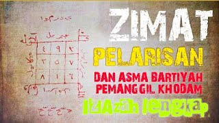 Zimat Pelarisan | Asma Bartiyah Pemanggil Khodam