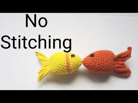 Video: How To Crochet A Fish