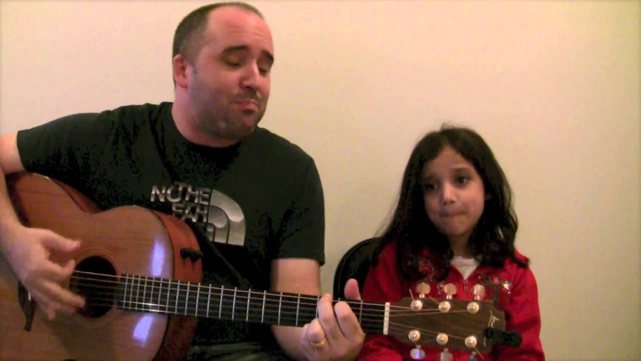 Father and Daughter JOYOUS Duet to 'Down In My Heart'