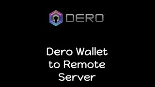 Dero Part 4 - Remote CLI Node and Wallet for Mac