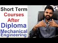Best Short Term Job Oriented Courses for Diploma in Mechanical Engineering Hindi