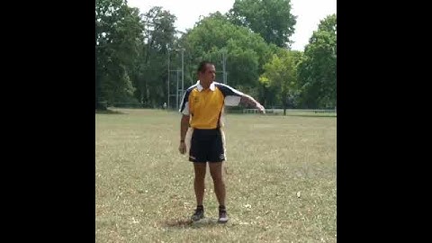 Touch Referee signal : catch the player