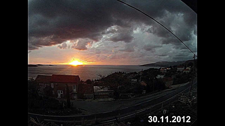 Još jedan oblačan dan...