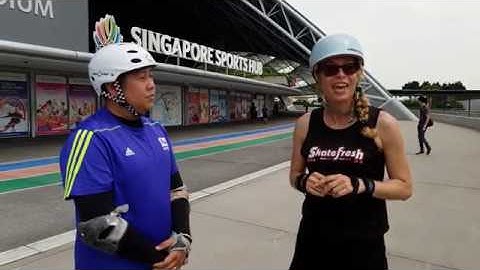 How to  combine your transitions to do the Barrel Roll on inline skates and rollerblades