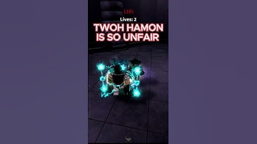 TWOH HAMON IS SO UNFAIR #yba #roblox #trending #shorts #tiktok #viralvideo #viralshorts #jjba