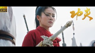 Kung Fu Movie: The prince is to be executed, kung fu girl comes to the rescue, defeating all masters