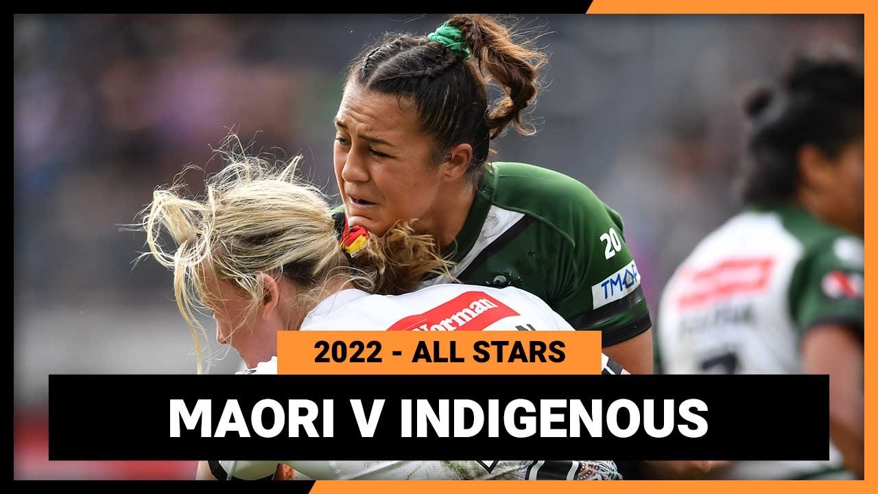 NRL All Stars 2022 Maori v Indigenous Full Match Replay NRLW