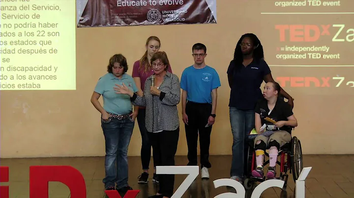 Trabajo para todos! | Cynthia McCauley | TEDxZaci