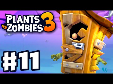 Outhouse Zombie! - Plants vs. Zombies 3 - Gameplay Walkthrough Part 11