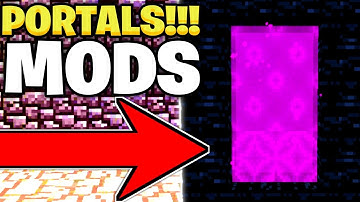 ✔ Multicraft - HOW TO MAKE A PORTAL IN Multicraft AND HOW TO USE MODS (Commands /mods) XREALM 🐼