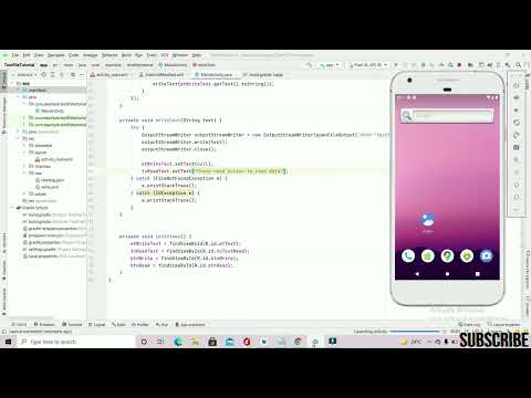 How to Read,Write File to from storage in android 11+ and below.