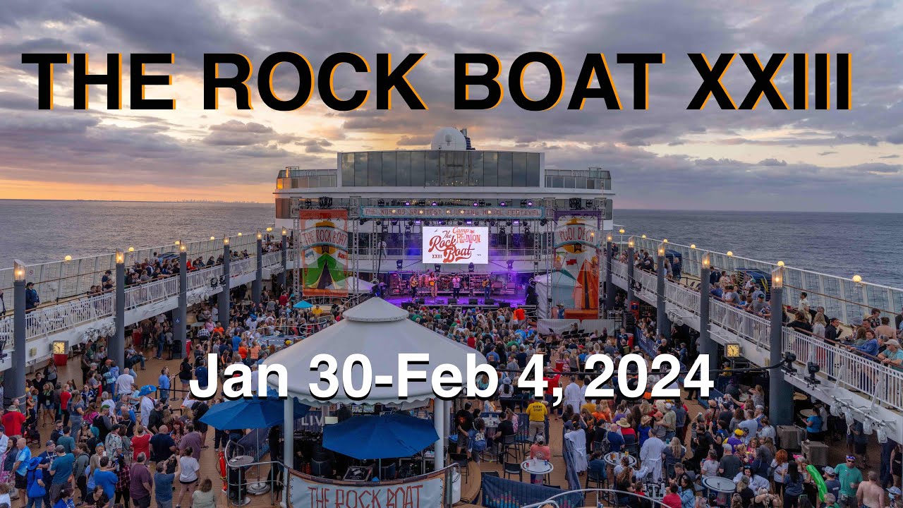 The Rock Boat XXIII Jan 30Feb 4, 2024 Miami to Key West & Costa Maya YouTube