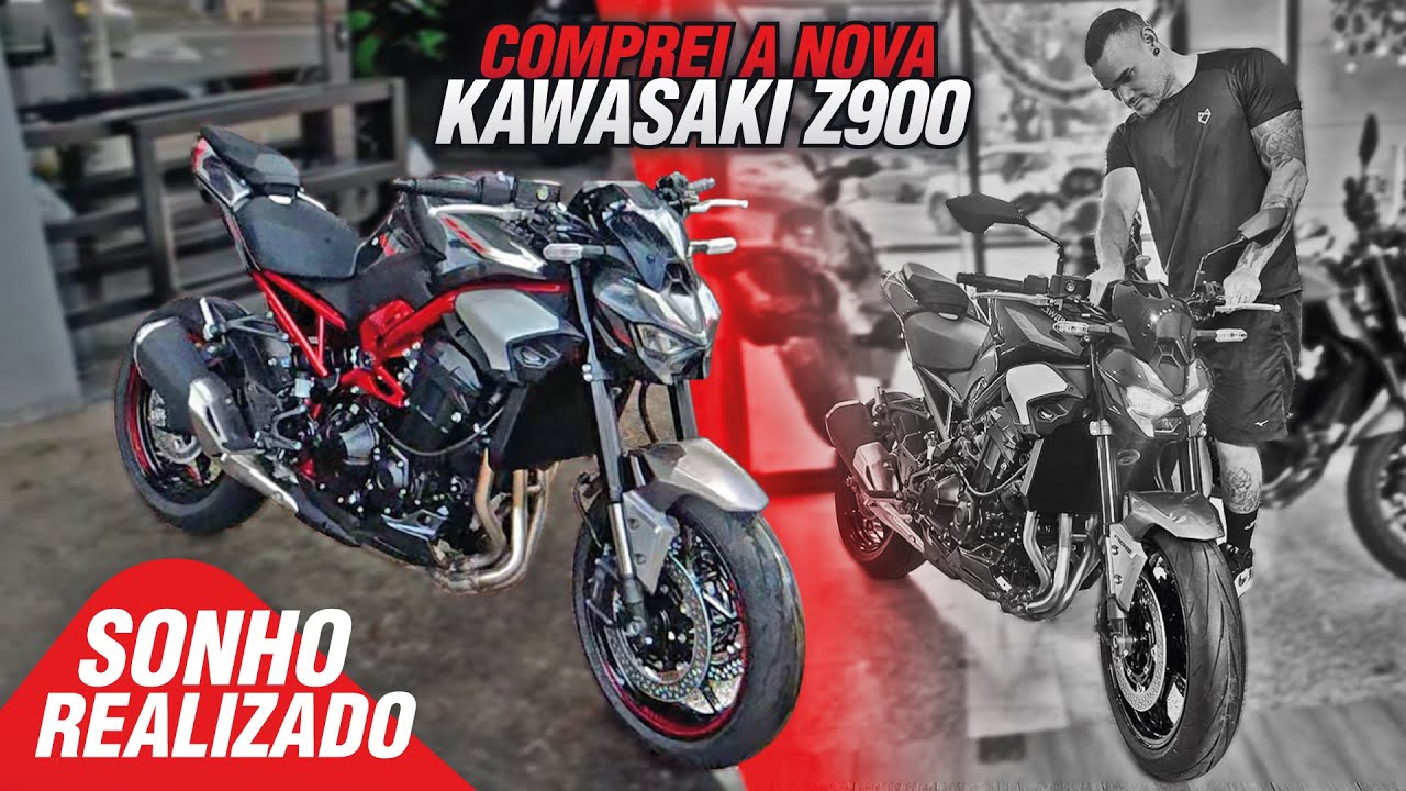 COMPREI A NOVA KAWASAKI Z900 2026 - ZERO KM🔥🚀| finalmente realizei o sonho dos 4 cilindros