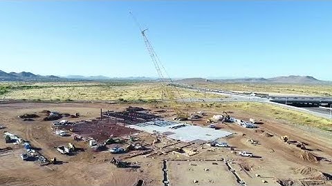 Busy Construction Site Stock Video