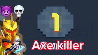 I become an Axe killer in Bedwars - #blockmango