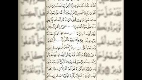 سورة البقرة من آية 105 إلي الآية 123بصوت القارئ عبدالكريم 🌷