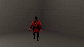 SFM: Walking Test Animation; Second Attempt