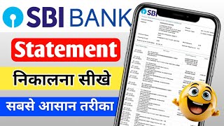 SBI bank statement kaise nikale | sbi account statement download | sbi bank statement pdf download