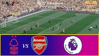 Nottingham Forest vs Arsenal Full Match Simulation | Premier League | PES 21 Nottingham Forest vs Arsenal Full Match Simulation | Premier League | PES 21