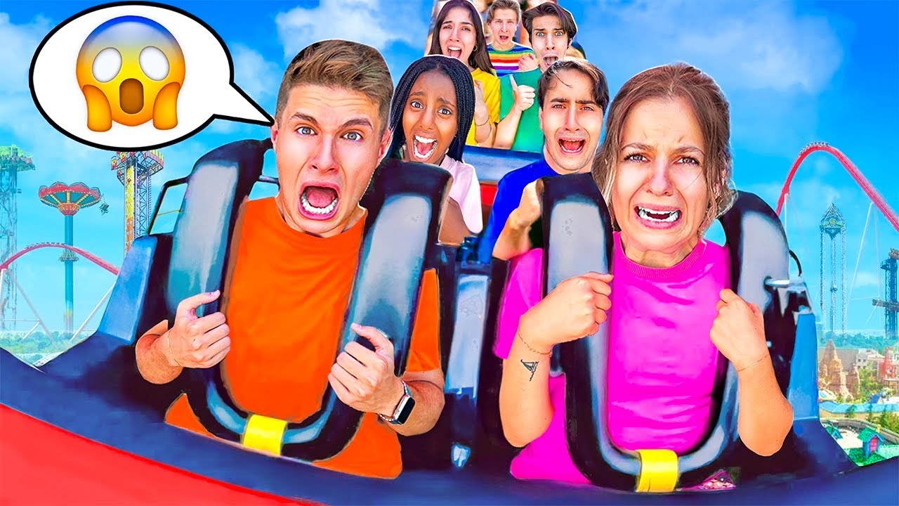 CHI URLA DI PIÙ SULLE MONTAGNE RUSSE PIÙ VELOCI HA PERSO CHALLENGE!🎢