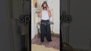 WARDROBE MUST HAVE: Wide Leg Trousers #springfashion #springstyle #springwardrobe