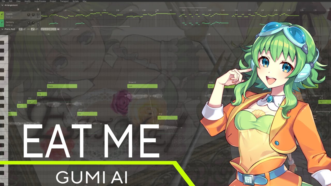 【GUMI AI】EAT ME 【SynthV Cover】