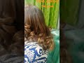 Hair colour transformation  butterfly haircut