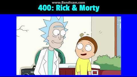 My by The Numbers List (Mega Extended) [Part 3]