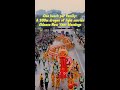 One bench per family: A 200m dragon of light carries Chinese New Year blessings