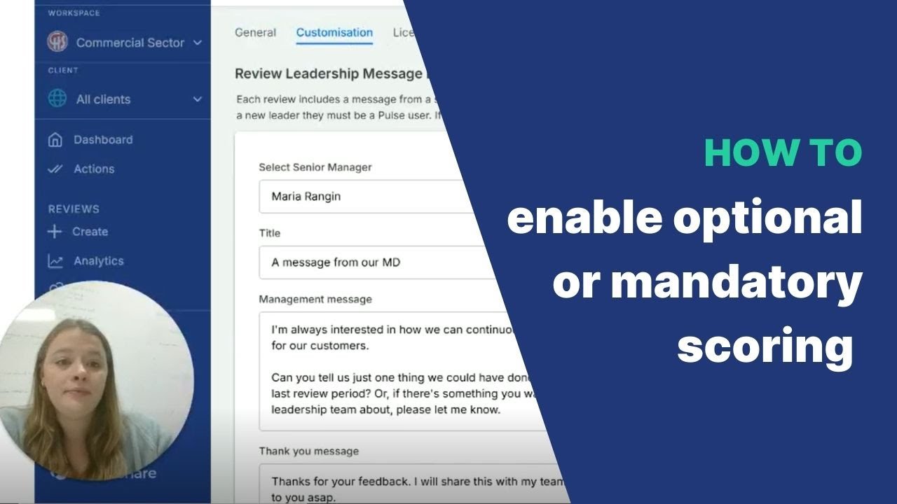 How To: Enable Optional or Mandatory Scoring